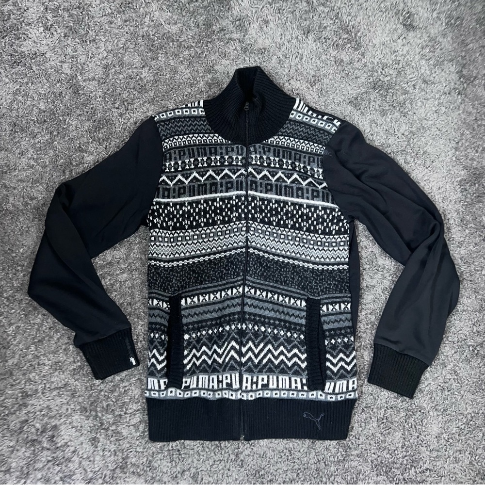 Men’s Puma Zip-up Sweater Jacket Size L